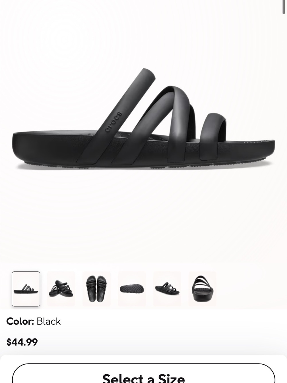 CROCS splash strappy sandal